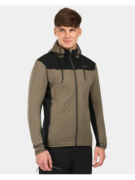 Kilpi Herren Gefütterte Fleece Kapuzenjacke Kilpi NEVIA-M Grün