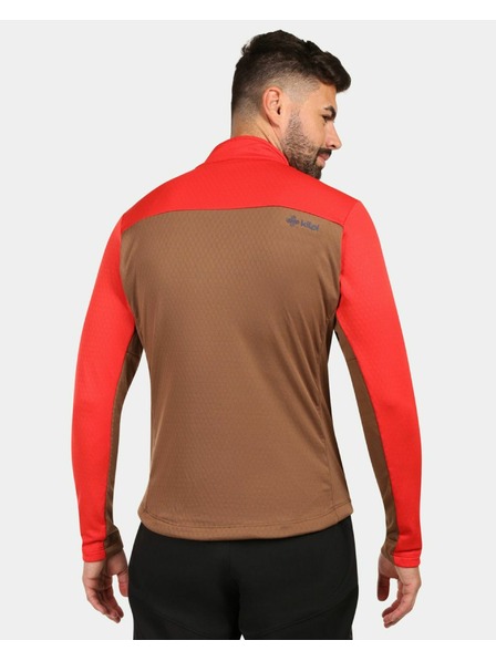 Kilpi Herren Fleece Jacke Kilpi ERIN-M Braun