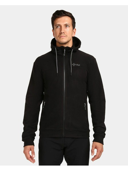 Kilpi Herren Fleece-Sweatshirt mit Kapuze Kilpi SIAT-M Schwarz