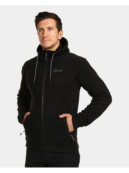 Kilpi Herren Fleece-Sweatshirt mit Kapuze Kilpi SIAT-M Schwarz