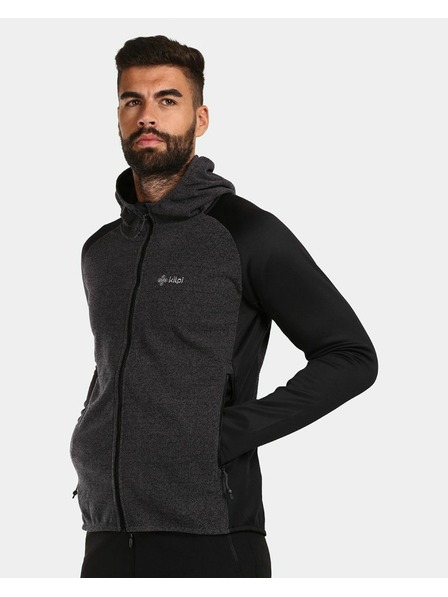 Kilpi Herren Fleece-Sweatshirt Kilpi VERSAM-M Schwarz