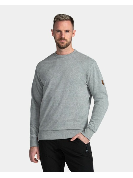 Kilpi Herren Baumwoll-Sweatshirt Kilpi OIRAN-M Hellgrau