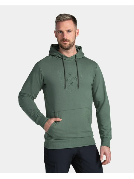 Kilpi Herren Baumwoll-Sweatshirt Kilpi LAGOA-M Dunkelgrün