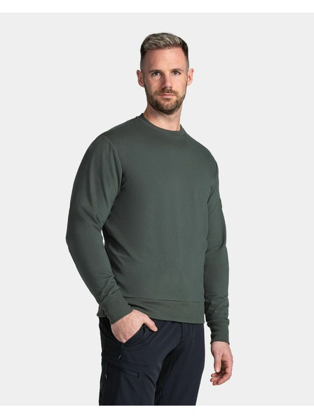 Kilpi Herren Baumwoll-Sweatshirt Kilpi OIRAN-M Dunkelgrün