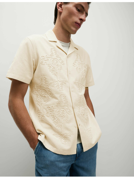 Marks & Spencer Hemd mit hohem Baumwollanteil von Marks & Spencer creme