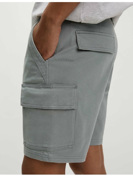 Marks & Spencer Stretch-Cargo-Shorts von Marks & Spencer grau