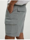 Marks & Spencer Stretch-Cargo-Shorts von Marks & Spencer grau