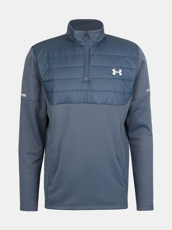Under Armour Herren Jacke Under Armour UA Armour Flc Pro Utility Quartal-Zip-GRY