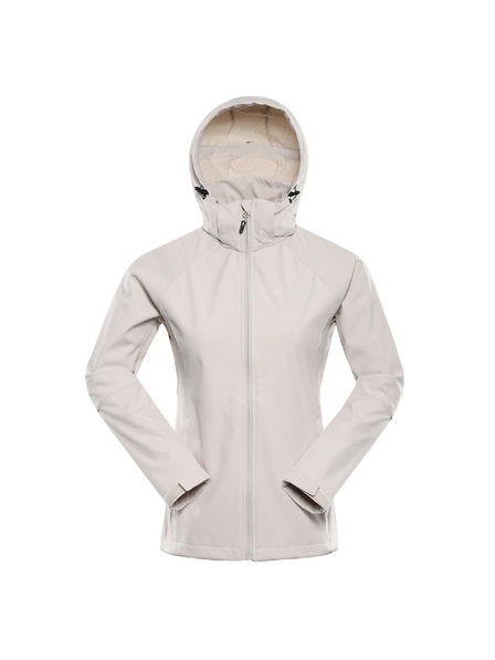 ALPINE PRO Damen Softshell-Jacke mit DWR-Beschichtung ALPINE PRO HOORA moonbeam