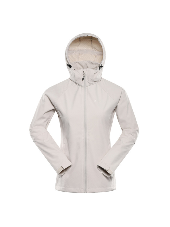 ALPINE PRO Damen Softshell-Jacke mit DWR-Beschichtung ALPINE PRO HOORA moonbeam