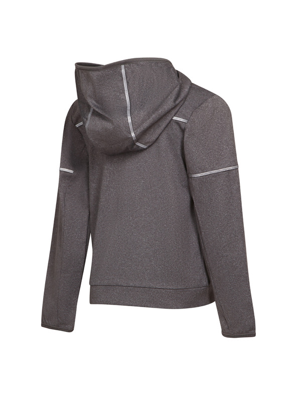 ALPINE PRO Kinder-Schnelltrocknende Sweatjacke ALPINE PRO SWANO smoked pearl