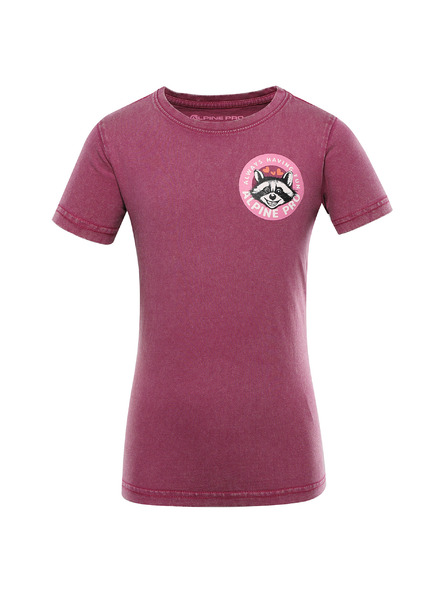 ALPINE PRO Kinder-Baumwoll-T-Shirt ALPINE PRO ORBO anemone Variante pb