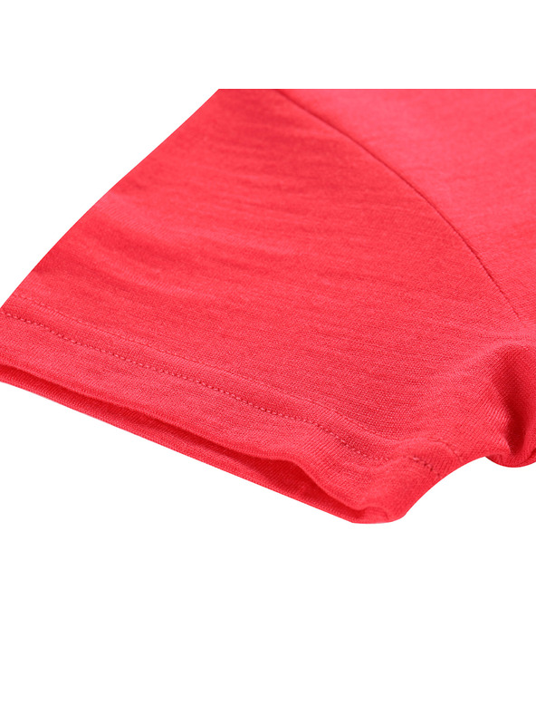 ALPINE PRO Kinder-T-Shirt aus Merinowolle ALPINE PRO MERENO 2 raspberry