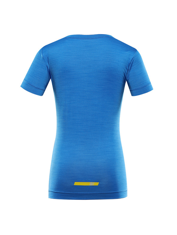 ALPINE PRO Kinder-Schnelltrocknendes T-Shirt ALPINE PRO BASIKO electric blue lemonade