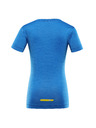ALPINE PRO Kinder-Schnelltrocknendes T-Shirt ALPINE PRO BASIKO electric blue lemonade