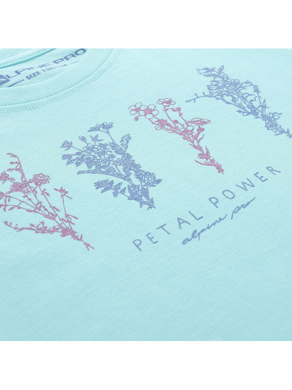 ALPINE PRO Kinder-Baumwoll-T-Shirt ALPINE PRO DALLO 2 limpet shell varianta pe