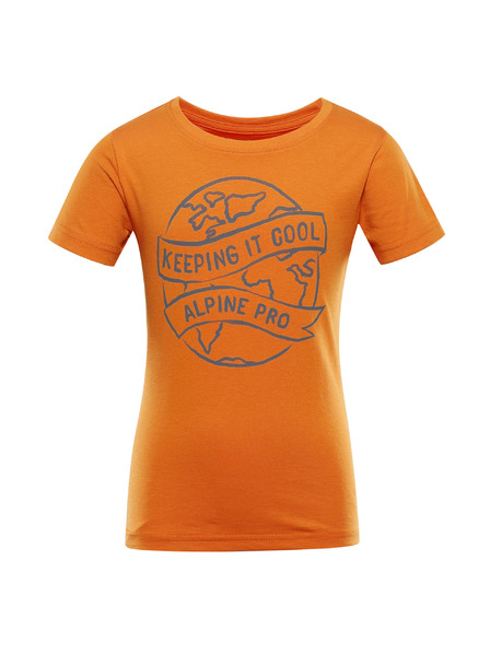 ALPINE PRO Kinder-T-Shirt aus Bio-Baumwolle ALPINE PRO ECOMO 2 autumn maple varianta pc