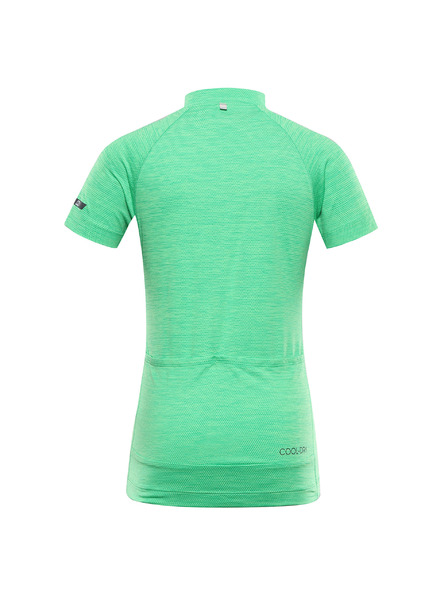 ALPINE PRO Kinder-Schnelltrocknungs-Radtrikot ALPINE PRO LATTERO 2 pastel perf green