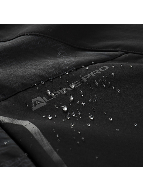 ALPINE PRO Herren Softshell-Jacke mit Membran ALPINE PRO HOOR black Variante pa