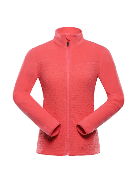 ALPINE PRO Damen warme Mikrofleece-Jacke ALPINE PRO SIUSA 3 calypso coral