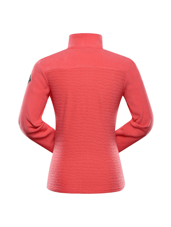 ALPINE PRO Damen warme Mikrofleece-Jacke ALPINE PRO SIUSA 3 calypso coral