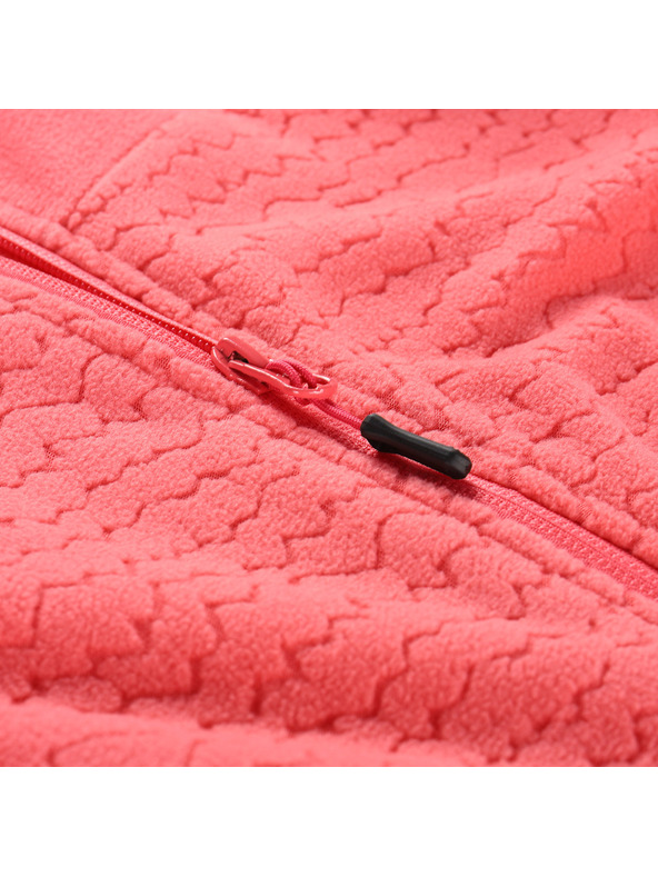ALPINE PRO Damen warme Mikrofleece-Jacke ALPINE PRO SIUSA 3 calypso coral