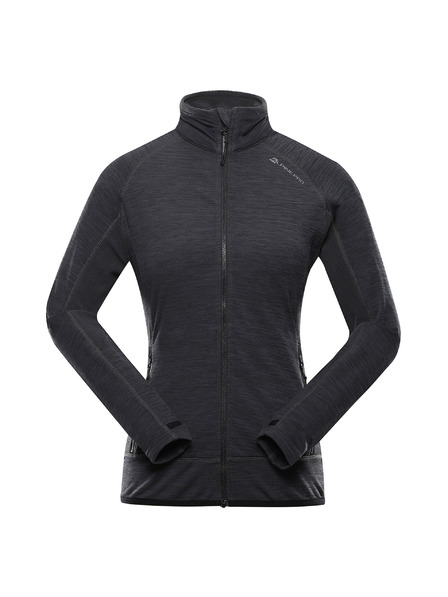ALPINE PRO Damen schnell trocknende Sweatjacke ALPINE PRO ONNECA black