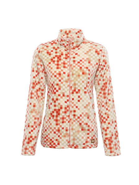 ALPINE PRO Damen Fleece-Sweatjacke mit Supratherm ALPINE PRO EFLINA tawny orange varianta pc