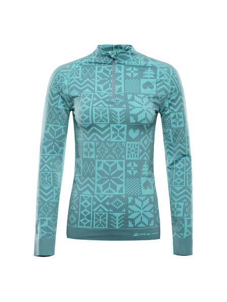 ALPINE PRO Damen-Funktionsunterwäsche - T-Shirt ALPINE PRO SEAMA teal