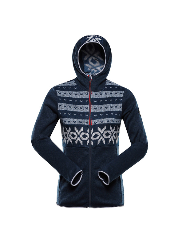 ALPINE PRO Damen-Wärmepullover mit Kapuze ALPINE PRO NORESA moonlit ocean Variante pa
