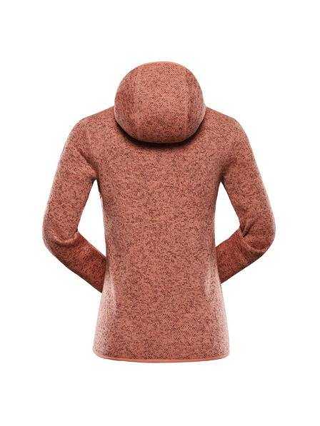 ALPINE PRO Damen-Wärmepullover mit Reißverschluss ALPINE PRO ZEGA 2 tawny orange