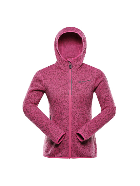 ALPINE PRO Damen-Wärmepullover mit Reißverschluss ALPINE PRO ZEGA 2 fuchsia fedora