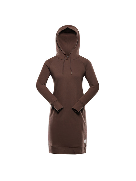 ALPINE PRO Damen Sweatshirt-Kleid ALPINE PRO OLEBA rain drum