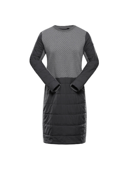 ALPINE PRO Damen-Kleid mit Wärmefüllung hi-therm ALPINE PRO OLWA dk.true gray