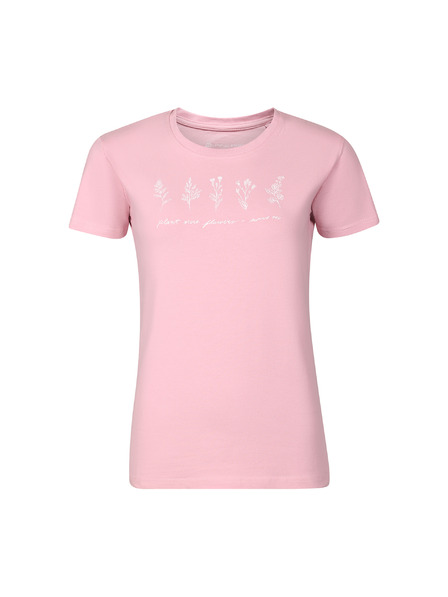 ALPINE PRO Damen Baumwoll-T-Shirt ALPINE PRO NORDA romance rose Variante pb