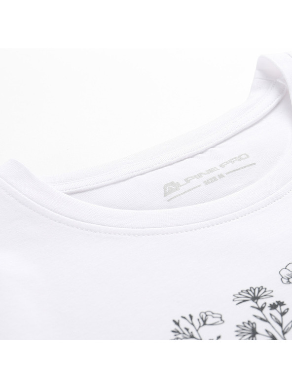 ALPINE PRO Damen Baumwoll-T-Shirt ALPINE PRO MOROLA white Variante pc