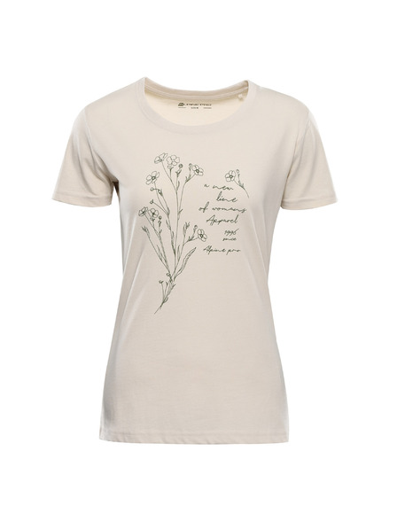 ALPINE PRO Damen T-Shirt aus Bio-Baumwolle ALPINE PRO TERMESA 3 moonbeam Variante pb