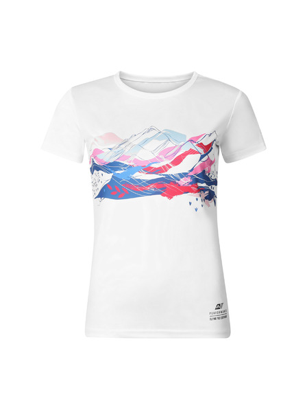 ALPINE PRO Damen Sport-T-Shirt mit Cool-Dry ALPINE PRO QUATRA 2 white
