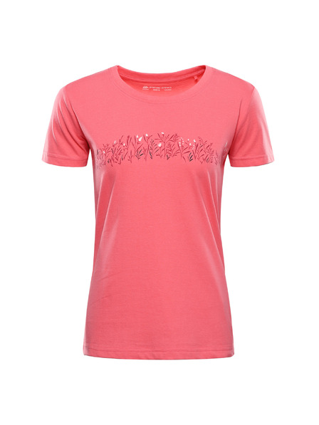 ALPINE PRO Damen T-Shirt aus Bio-Baumwolle ALPINE PRO TERMESA 3 calypso coral varianta pa