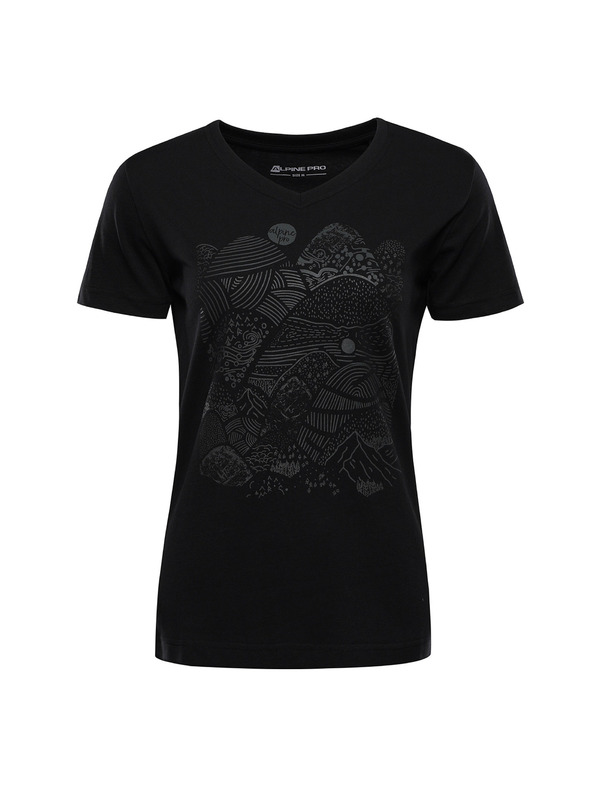 ALPINE PRO Damen Funktions-T-Shirt mit Cool-Dry ALPINE PRO GREMA 2 black varianta pb