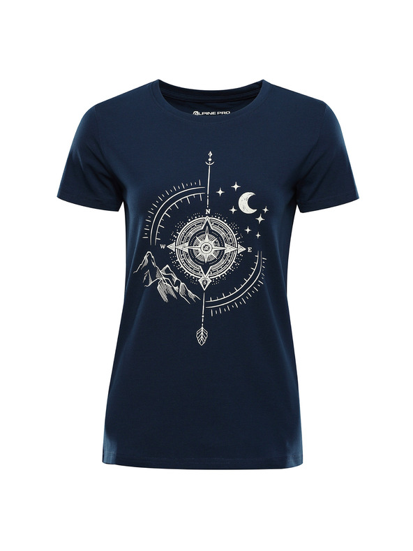 ALPINE PRO Damen Baumwoll-T-Shirt ALPINE PRO MOROLA moonlit ocean varianta pb