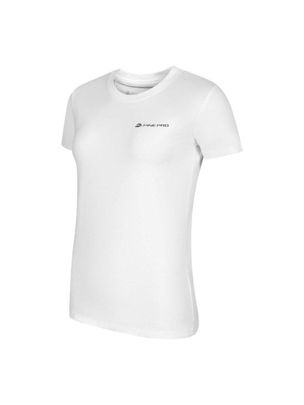 ALPINE PRO Damen Baumwoll-T-Shirt mit Fine Cotton ALPINE PRO FRABA white