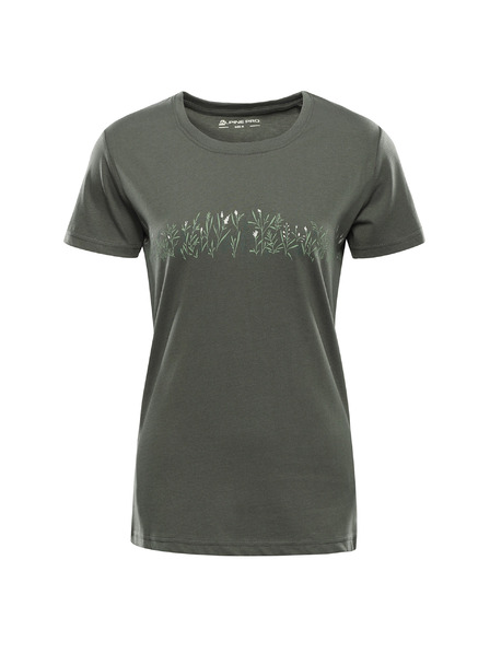 ALPINE PRO Damen T-Shirt aus Bio-Baumwolle ALPINE PRO TERMESA 3 petrol varianta pa