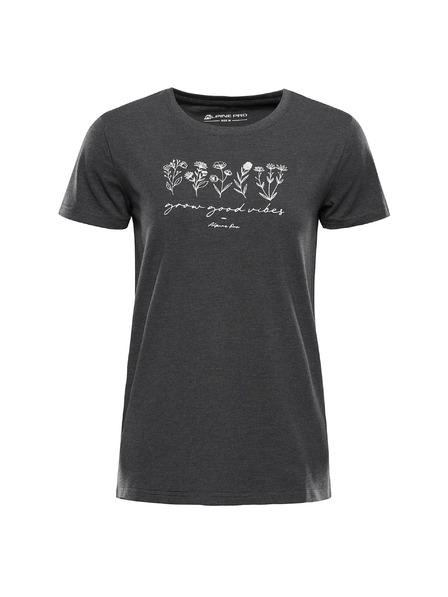 ALPINE PRO Damen Baumwoll-T-Shirt ALPINE PRO MOROLA dk. true gray varianta pc