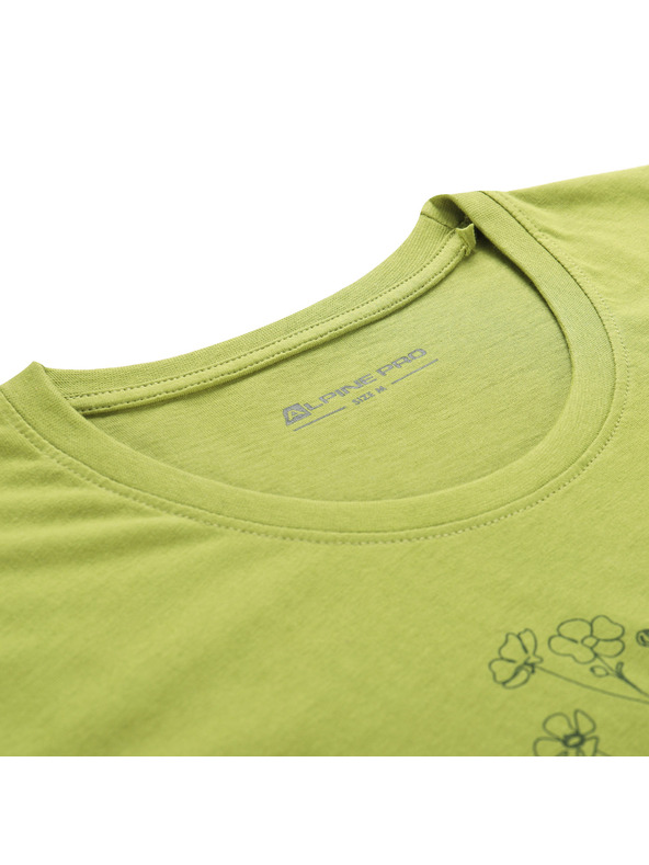 ALPINE PRO Damen T-Shirt aus Bio-Baumwolle ALPINE PRO TERMESA 3 green oasis varianta pb