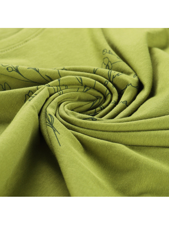 ALPINE PRO Damen T-Shirt aus Bio-Baumwolle ALPINE PRO TERMESA 3 green oasis varianta pb