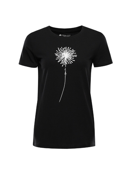 ALPINE PRO Damen Baumwoll-T-Shirt ALPINE PRO MOROLA black varianta pa