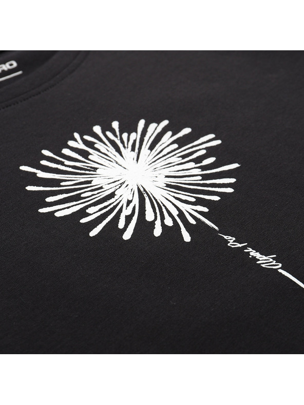 ALPINE PRO Damen Baumwoll-T-Shirt ALPINE PRO MOROLA black varianta pa