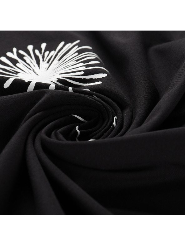 ALPINE PRO Damen Baumwoll-T-Shirt ALPINE PRO MOROLA black varianta pa