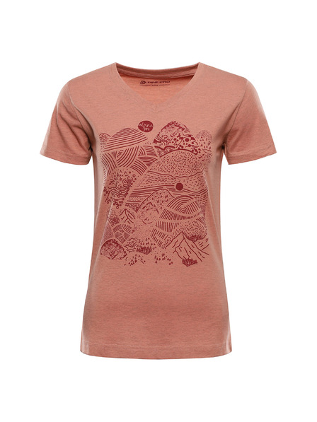 ALPINE PRO Damen Funktions-T-Shirt mit Cool-Dry ALPINE PRO GREMA 2 tawny orange Variante pb